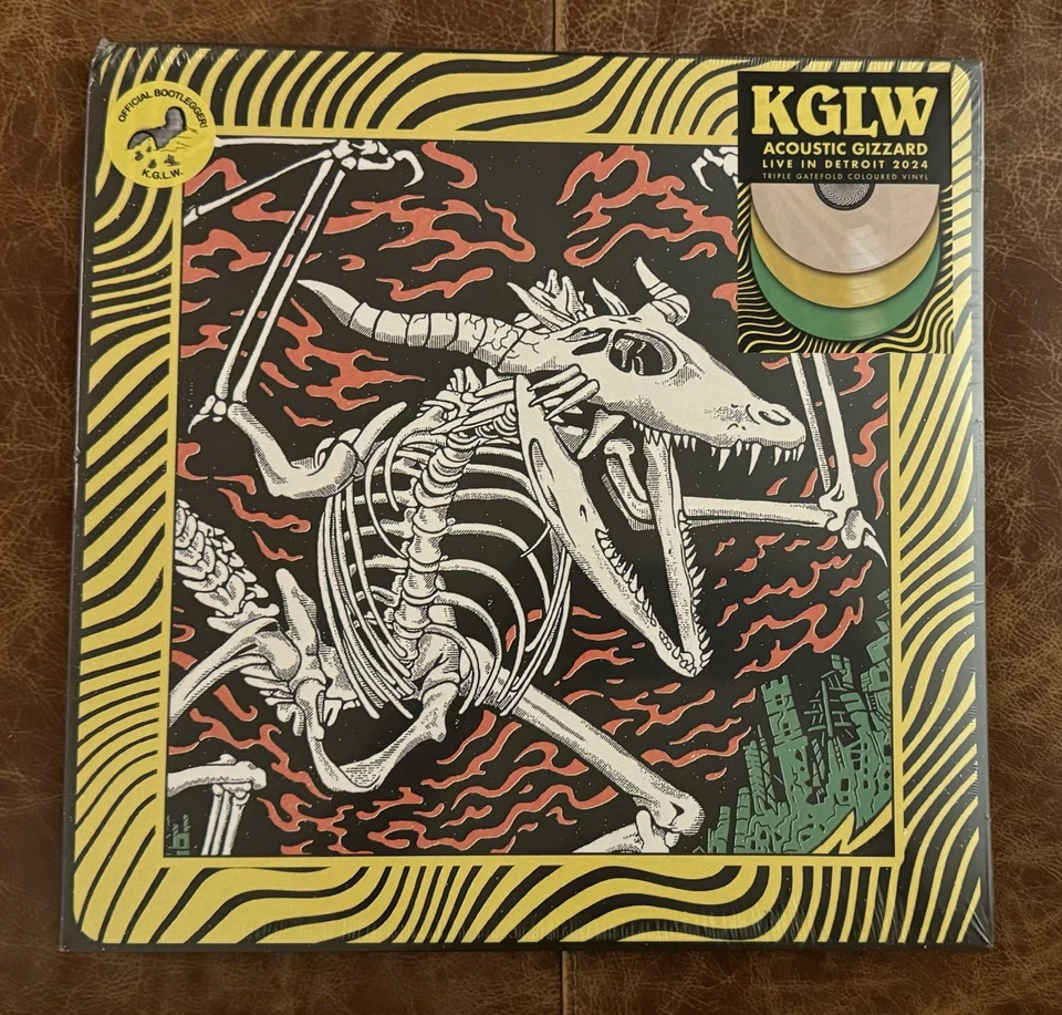 King Gizzard & The Lizard Wizard ~ Acoustic In Detroit 2024, Vinyl /1000 (NM/EX) - Image 4 of 4