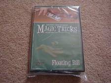 AMAZING EASY TO LEARN MAGIC TRICKS FLOATING BILL DVD WITH GIMMICKS LEVITATION