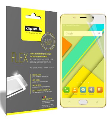3x Schutzfolie für ViVK R9s 2017 Folie, 100% Displayabdeckung, dipos Flex