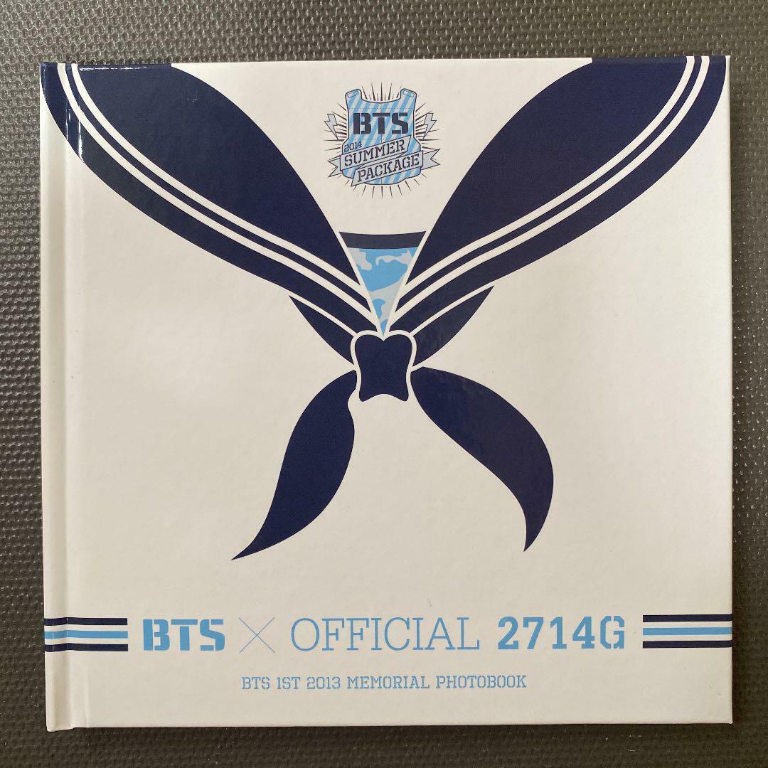 2025新作モデル BTS x OFFICIAL 2714G 1st 2013 Memorial Photo Book with Case アイドル