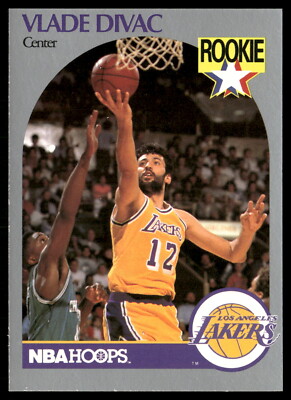 1990 Hoops Team Night Los Angeles Lakers #NNO Vlade Divac Los Angeles Lakers