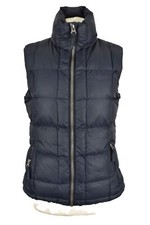 Shires Blue Padded Gilet Size S Womens Full Zip Outerwear Outdoors Womenswear