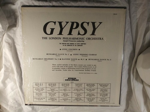 London Philharmonic, Joseph Primavera / Gypsy 1970 VINYL LP (VG+) *READ DESC.* - Picture 4 of 6
