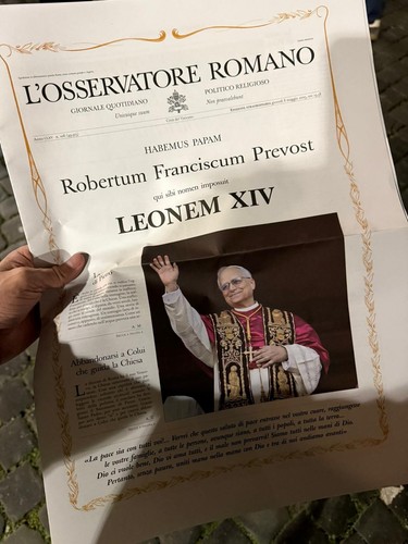 OSSERVATORE: HABEMUS PAPAM POPE LEONE XIV (PREVOST) ed. 08/05/2025 - Afbeelding 3 van 4