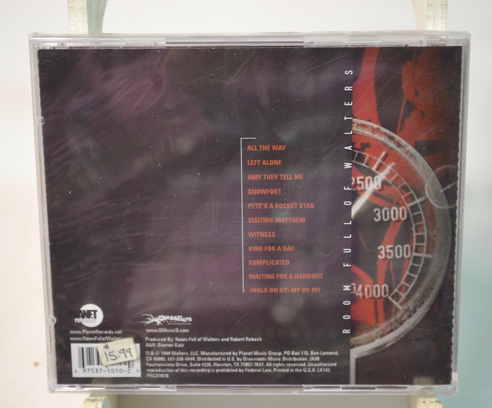 El Grande by Room Full of Walters CD, 1999 New Sealed 697537101029 eBay