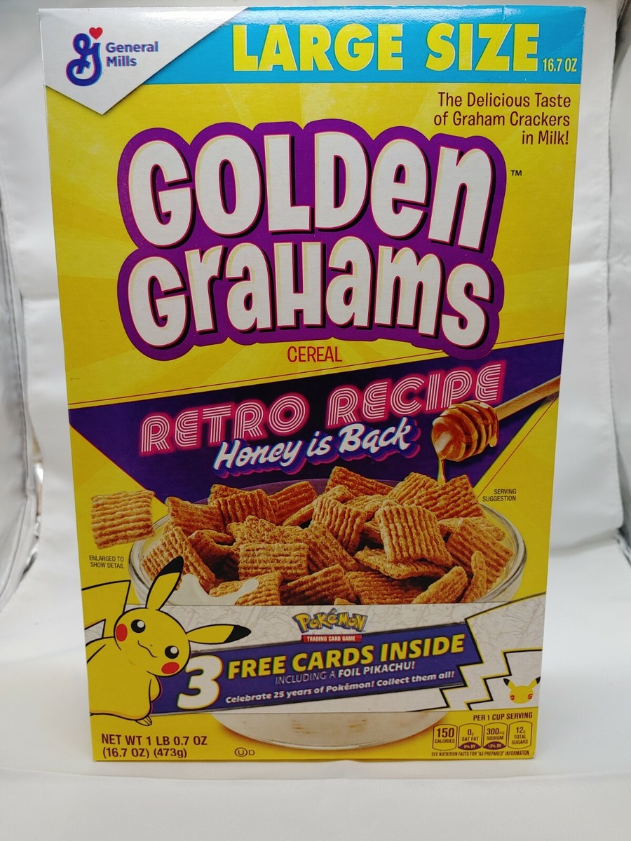 pokemon cereal booster pack TCG: General Mills Promo Sun & Moon Pokemon Cereal with Collectible Cards