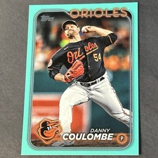 2024 Topps Update #US158 Danny Coulombe Baltimore Orioles AQUA