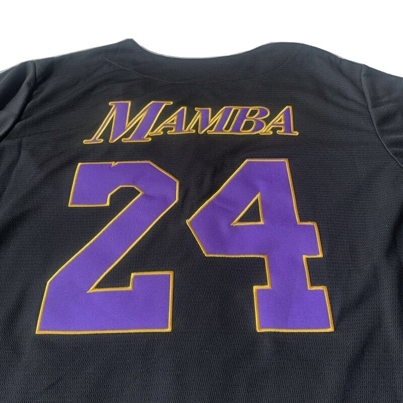 Black Mamba Esports Baseball Jersey – Evo9x Esports