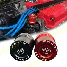 RED Solenoid Valve Cover For Honda Accord Civic Prelude B D H-Series VTEC Engine