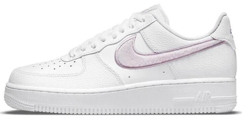 Nike Air Force 1 '07 Essential Chenille Swoosh - White Lilac W
