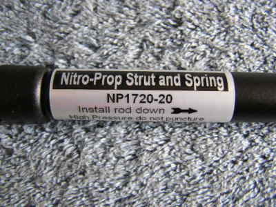 17 inch 20 lbs Gas Props Lift Spring Rod Struts Heavy Duty Tool