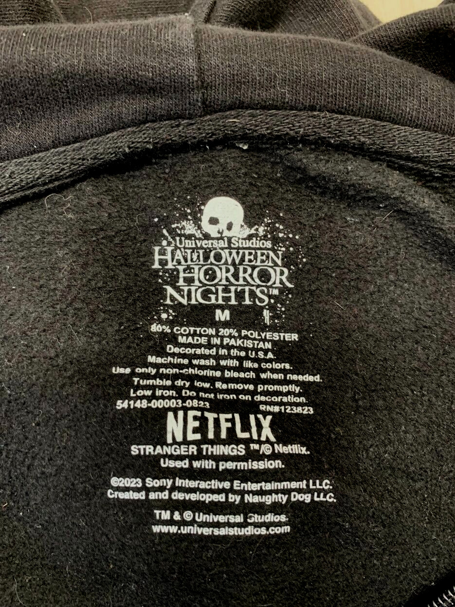 Universal Studios Zip Sweatshirt Medium Horror Ni… - image 7