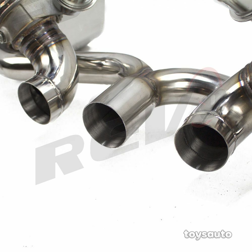Rev9 FlowMaxx Muffler Catback Exhaust *Valve for Ferrari 458 Italia Spider 10-15
