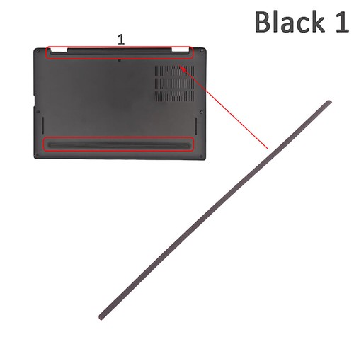 Rubber Strip Laptop Bottom Shell Cover Foot Pad For Dell Latitude 7320 7330 - Afbeelding 13 van 18