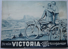 original VICTORIA   Prospekt  1937  FIX  V 122  V109 V99 Motorfahrrad