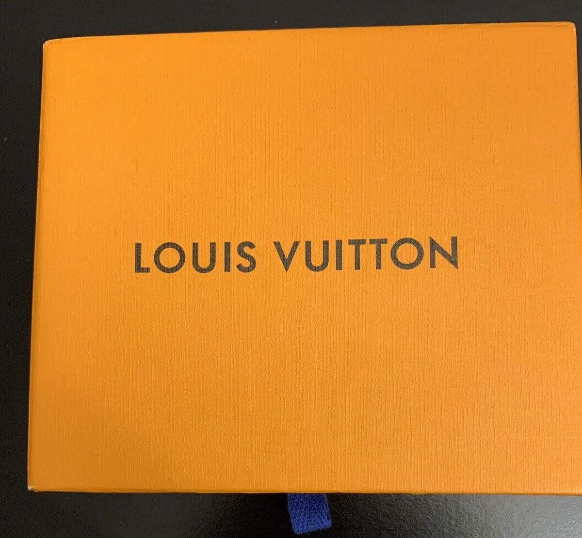 LOUIS VUITTON 6” x 5” X 1.5” Gift Box Small Orange with card