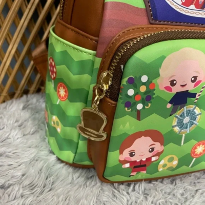 Loungefly Willy Wonka and Chocolate Factory 50th Anniversary Mini Backpack NWT Loungefly Willy Wonka and Chocolate Factory 50th Anniversary  main image 4