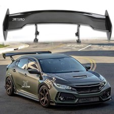 57 Rear Trunk Spoiler Racing Gt Style Wing Gloss Black For Honda Civic Ex Lx Si 57 Rear Trunk Spoiler Racing Gt Style Wing Gloss Black For Honda Civic Ex Lx Si