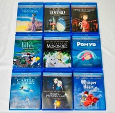 Rare North American Studio Ghibli Blu-ray Hayao Miyazaki English/French/Japanese