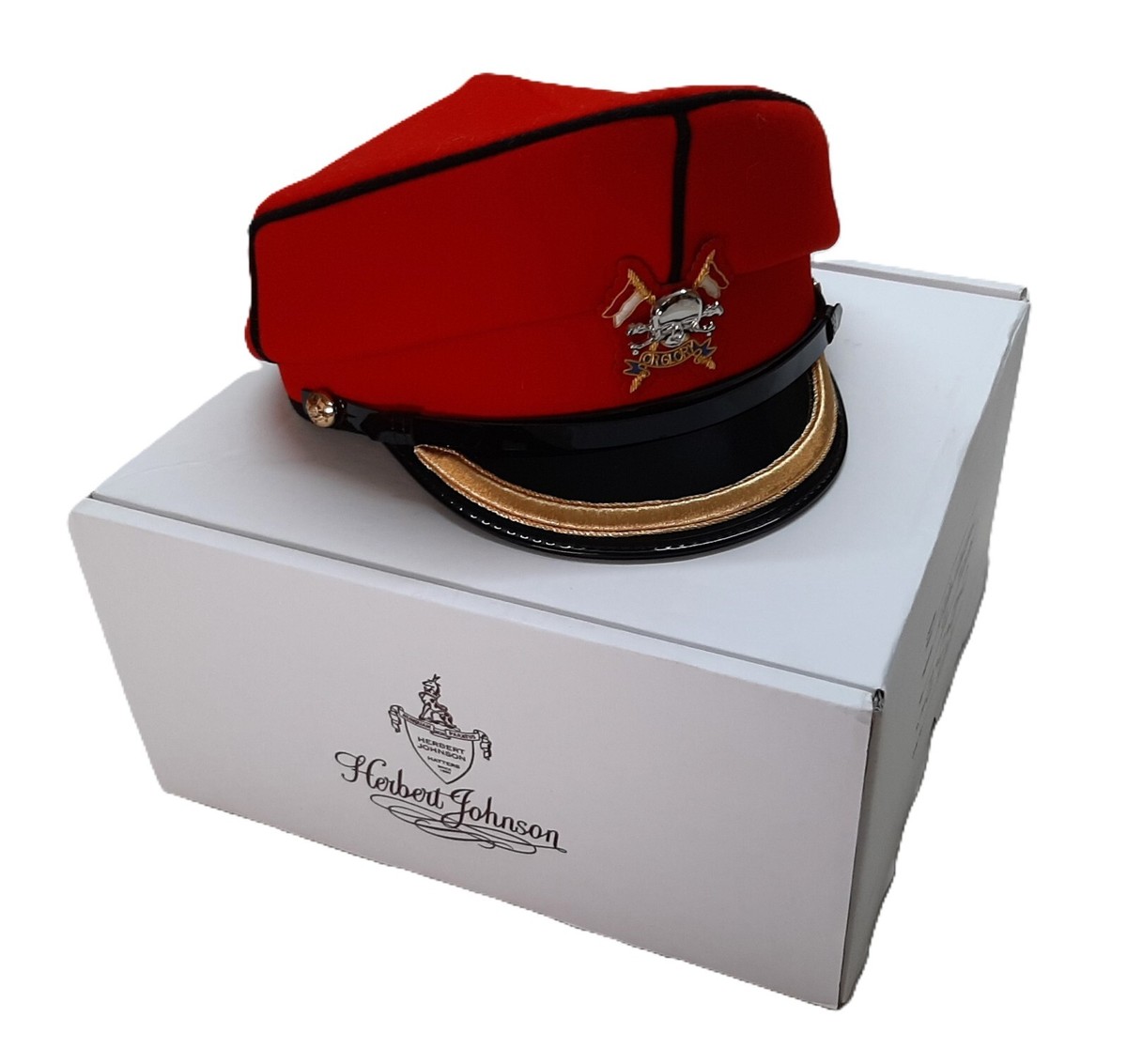 Herbert Johnson Hat British Army Royal Lancers with Full