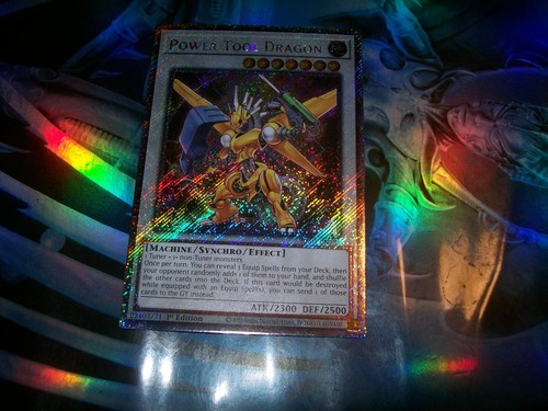 Power Tool Dragon 1st Edition Platinum Secret Rare RA04-EN135 Yu-Gi-Oh!