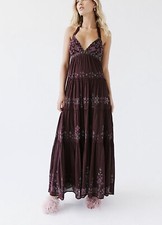New Free People Glitter Me Timbers Gown sz small
