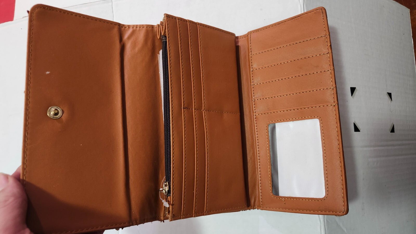 Brown Leather Tous Pocketbook image 3