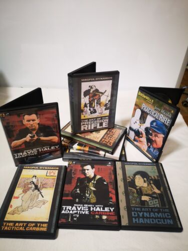 Guns/Rifles Learn To Shoot Courses 23 DVD's Magpul Travis Hailey Jerry Miculek - Picture 1 of 1