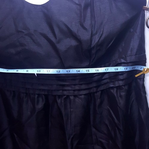 New! Lane Bryant Size 24 Black Strapless Cocktail Dress $79.50 Lined NWT Empire - Picture 8 of 10
