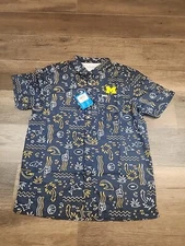 Columbia PFG Shirt Mens M Michigan Wolverines Omni-Shade MICH Slack Tide $65 MSP