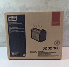 Tork Xpressnap 6232100 Black Tabletop Interfold Napkin Dispenser N4 NEW