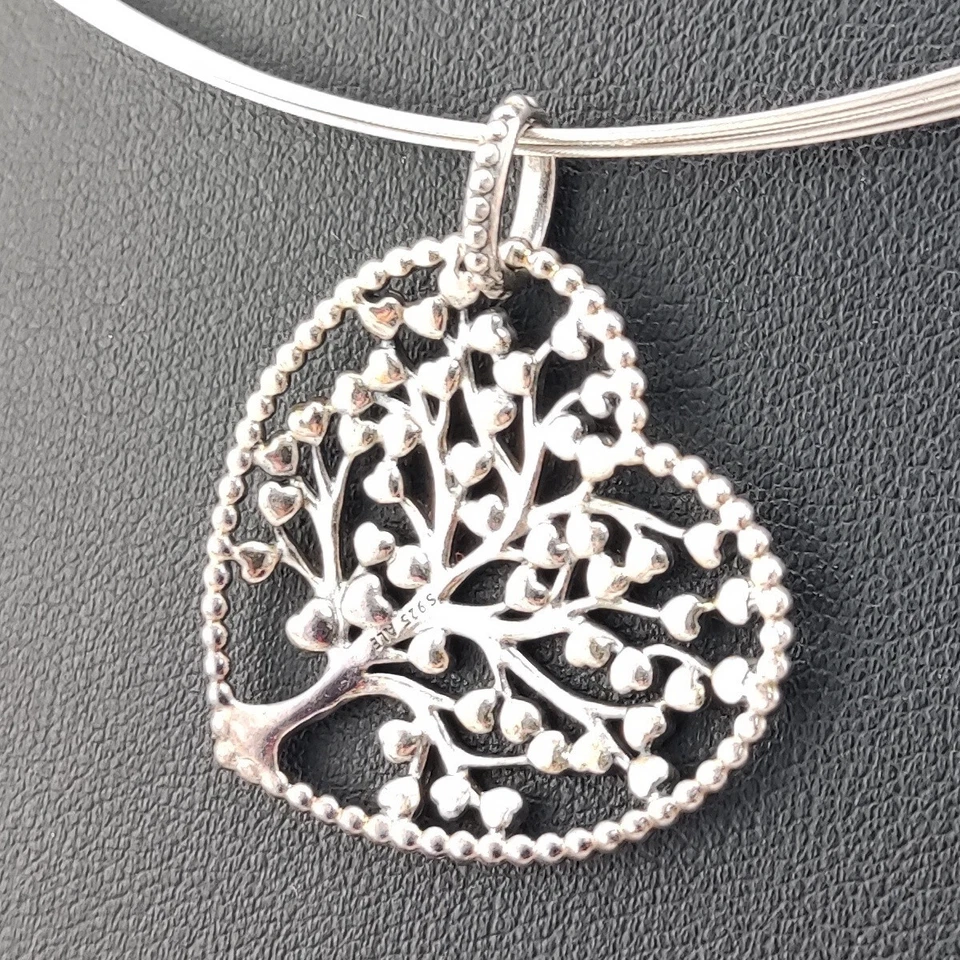 ⭐ Pandora 925 Silber Anhänger Charmanhänger Charm Halskette Kette Perle 265⭐ - Bild 2 von 2