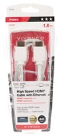 Vivanco 1M Hdmi Kabel 4K High Speed Ethernet Ultra Hd 3D Tv Arc Pc PS4 Xbox 066