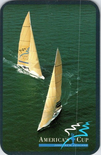 Lote de 3 cartas individuales intercambiables - America's Cup Sailing 1987, 2000 - Imagen 4 de 7