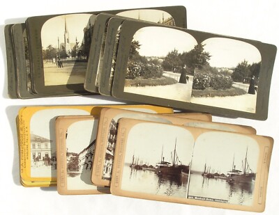 Antique American Stereoscopic Stereoview Cards Sweden (29) G A Johnson