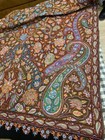 100% Cashmere Pashmina Shawl Black With Beautiful Hand Embroidery — photo 3