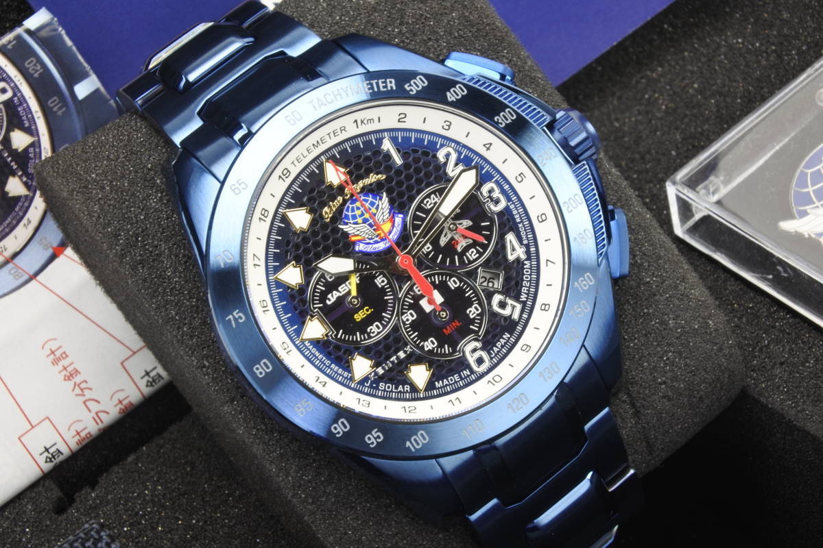 ケンテックス　ブルーインパルス　20周年記念　S720M-02 KENTEX（ファッション） 【KENTEX】航空自衛隊腕時計