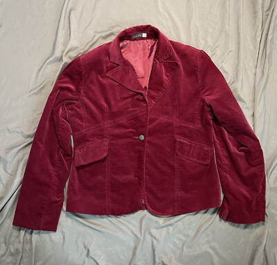 Koton Red Corduroy Jacket
