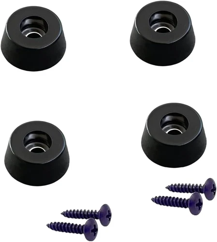 Rubber Feet, 4 Pcs Isolation Pads for Speakers, Amps, Turntables, Furniture