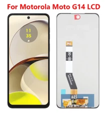LCD Touch Screen Sensor Digiziter Assembly Replacement For Motorola Moto G14 