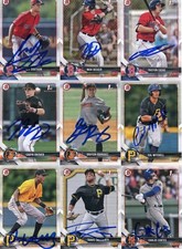 CADYN GRENIER SIGNED 2018 BOWMAN DRAFT PROSPECT ROOKIE CARD AUTO