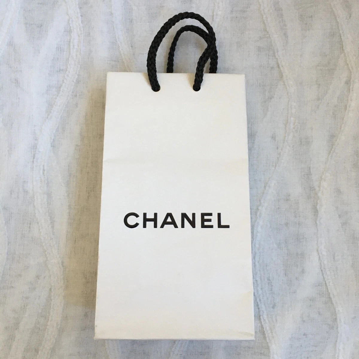 chanel shopping paper bag