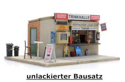 Artitec 10.416 - 1:87: Trinkhalle, Bausatz, unlackiert - NEU + OVP