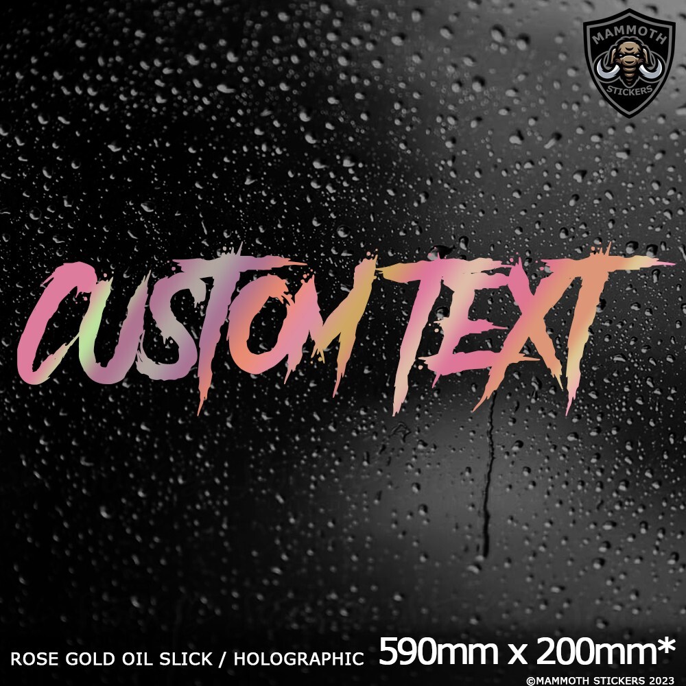 Its Dope XL 2037 (Blu) // Adesivo OEM JDM Style Vinyl Transfer