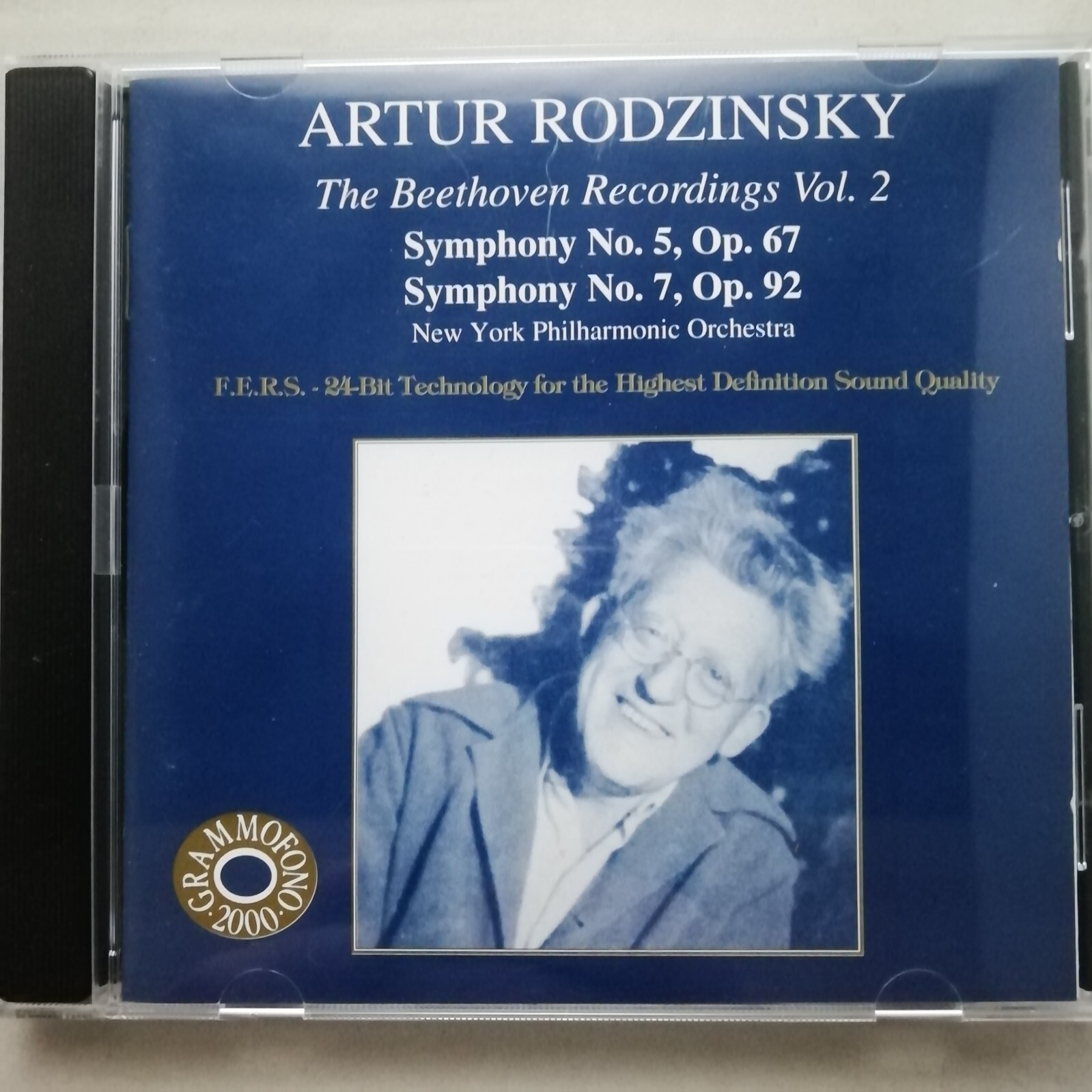 Artur Rodzinsky: The Beethoven Recordings Vol. 2 / Grammofono CD AB 78 923