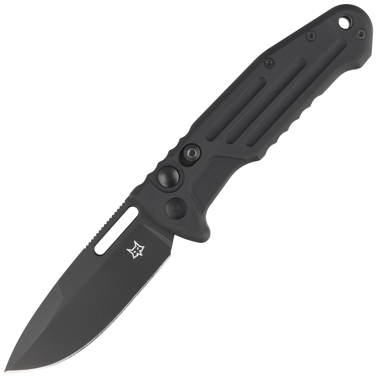 Fox New Smarty FX-503ALBK Knife N690Co Black PVD 193mm Italy | eBay