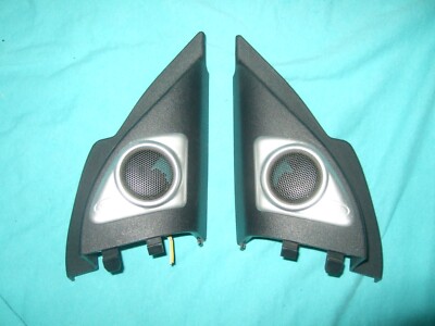 Mitsubishi Lancer Rockford Fosgate Tweeter Cover Trim Pair Used #948