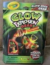 GLOW EXPLOSION GEAR DIVERTIDO DE USAR GLOW STICK CREACIONES CRAYOLA