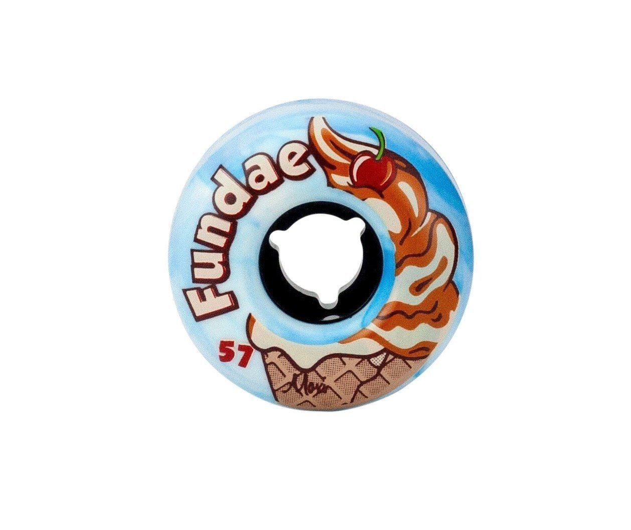 MOXI FUNDAE ROLLER SKATE WHEELS - QUAD SKATE - OUTDOOR WHEEL