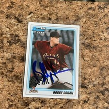 Bobby Doran Signed 2010 Bowman Draft Rc Auto Houston Astros
